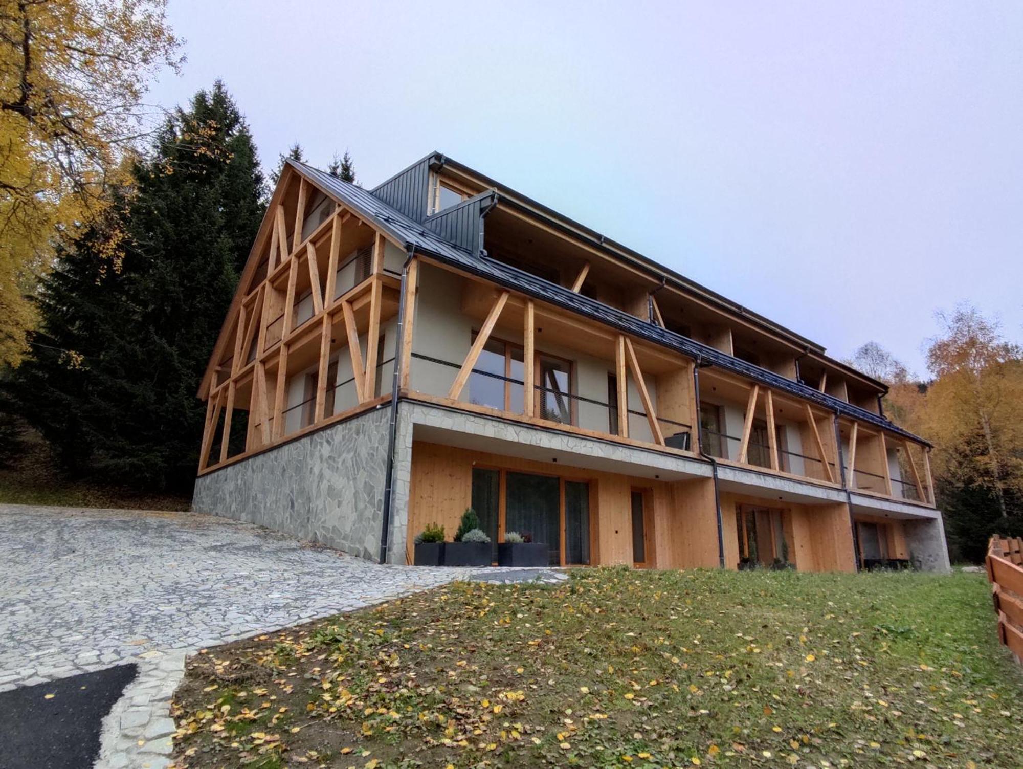 Hojsova Straz Brcalnik Apartman Hannzi Železná Ruda Exteriér fotografie